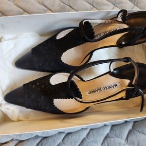 Manolo Blahnik Black Women's Shoes